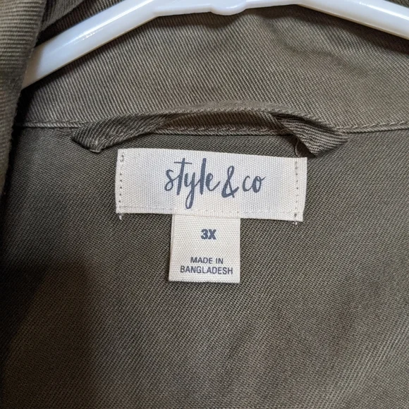 Plus Military Jacket! - Picture 2 of 14